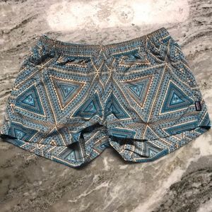 Patterned Patagonia Shorts
